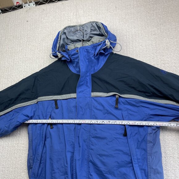 VINTAGE Nike ACG Jacket Mens S Blue Parka Storm Fit Ski Snowboarding Layer 3 90s - Picture 10 of 16